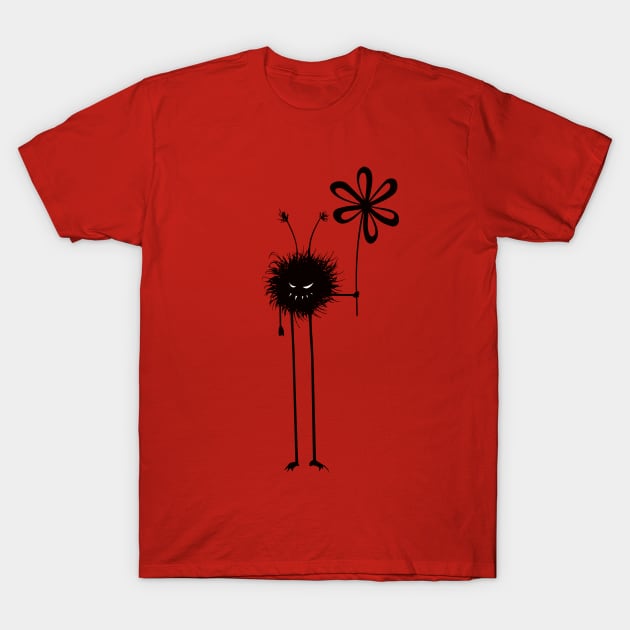 Evil Flower Bug T-Shirt by Boriana Giormova